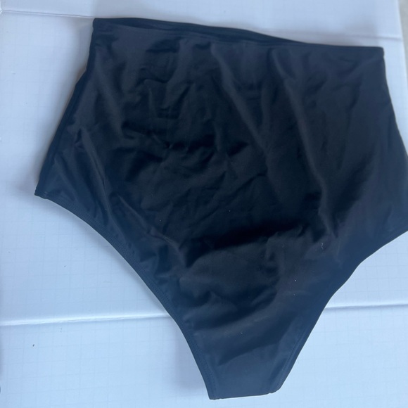 Black High Waisted Knot Front Bikini Set XL – Brand New - Picture 6 of 10